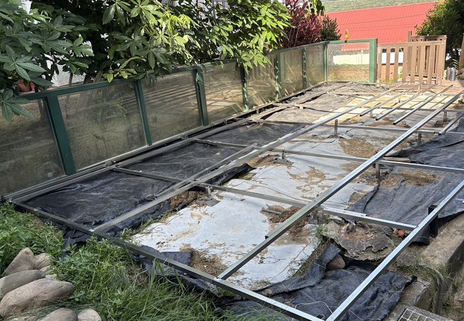 957塑木高雄塑木花架建造